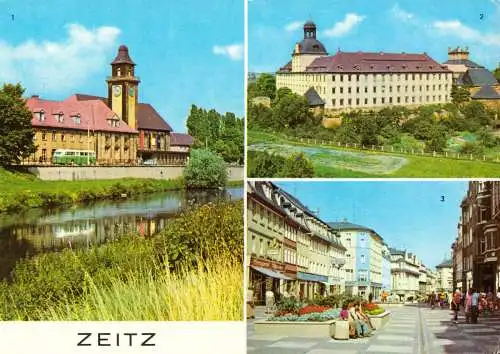 AK, Zeitz, drei Abb., 1977