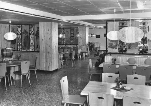 AK, Börgerende Rethwisch Kr. Bad Doberan, FDGB-Heim Waterkant, Fischerkrug, 1983