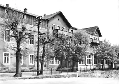 AK, Rathewalde Sächs. Schweiz, Mittags Gasthof, 1968