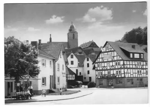 AK, Naumburg Hess., Am Tor, um 1965