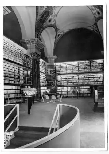 AK, Wolfenbüttel, Herzog August Bibliothek, Augusterer-Halle, 1984