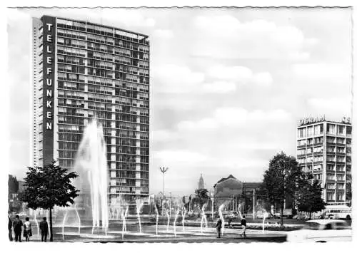 AK, Berlin Charlottenburg, Ernst-Reuter-Platz, um 1965