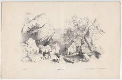 fünf lithographische Drucke, Verlag Wilhelm Hermes Berlin, um 1900