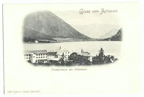 AK, Achensee Tirol, Fürstenhauis am Achensee, Lichtdruck, um 1900