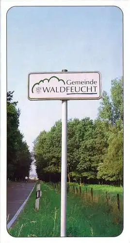 Stadtplan, Gemeinde Waldfeucht, 1998