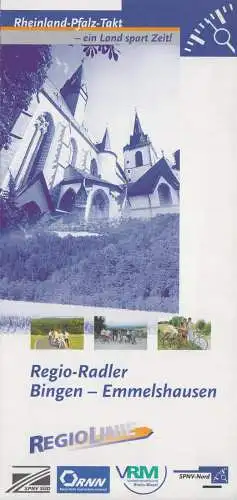 Fahrradkarte, Regio-Radler, Bingen - Emmelshausen, 2002
