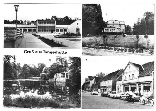 AK, Tangerhütte, vier Abb., 1982