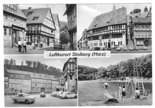 AK, Stolberg Harz, vier Abb., 1973