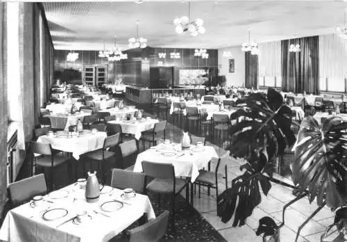 AK, Neustadt am Rennstg., FDGB-Heim, Speisesaal, 1989
