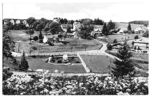AK, Hahnenklee-Bockswiese Harz, Kuranlagen, 1961