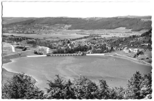 AK, Hersbruck, Stausee Happurg, um 1963