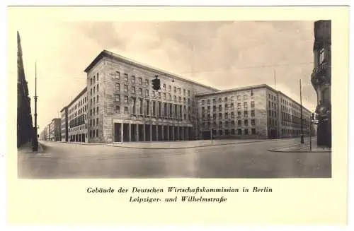 AK, Berlin Mitte, Gebäude der Deutschen Wirtschaftskommission, um 1949