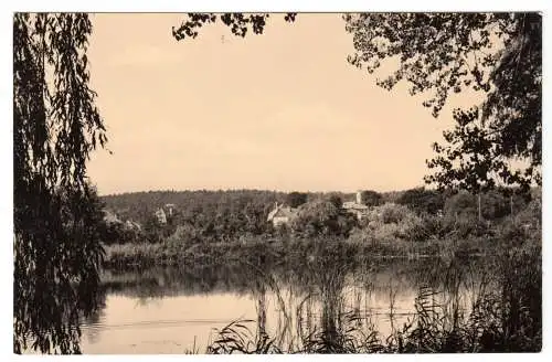 AK, Seebad Bansin auf Usedom, Am Schoonsee, 1964