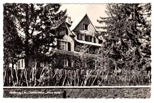 AK, Feldberg Meckl., FDGB-Heim "Haus Holst", 1961