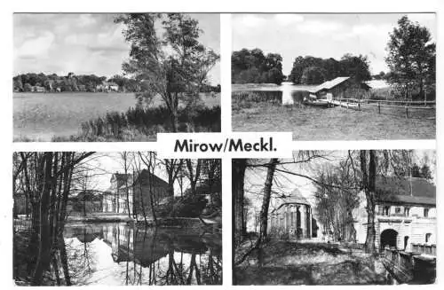 AK, Mirow Meckl., vier Abb., 1972