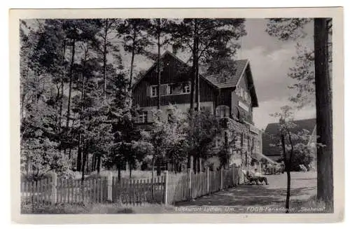 AK, Lychen UM, FDGB-Ferienheim "Seeheim", 1954