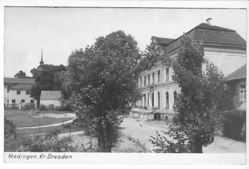 AK, Medingen Kr. Dresden, Teilansicht, 1967