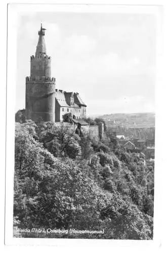 AK, Weida Thür., Osterburg (Heimatmuseum), 1953