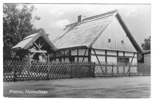 AK, Prieros Kr. Königs Wusterhausen, Heimathaus, 1958