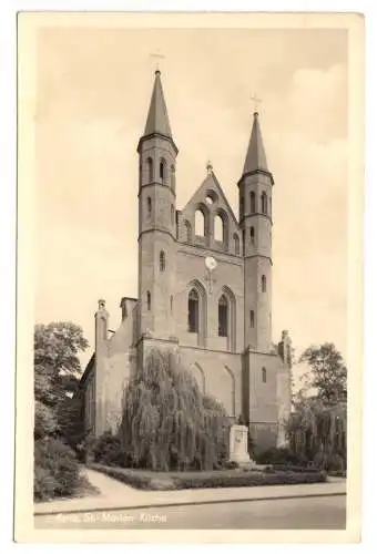 AK, Kyritz, Marien-Kirche, 1953