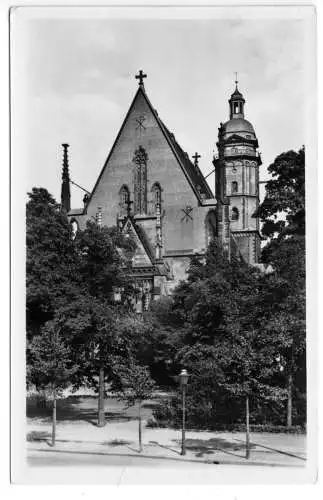 AK, Leipzig, Thomaskirche, 1954