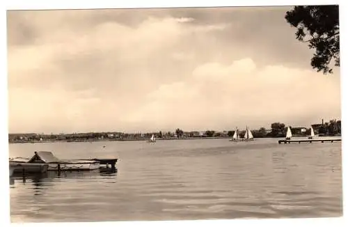 AK, Neustrelitz, Partie am Zierker See, 1963