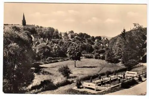 AK, Stützerbach Thür. Wald, Am Tretbecken, 1957
