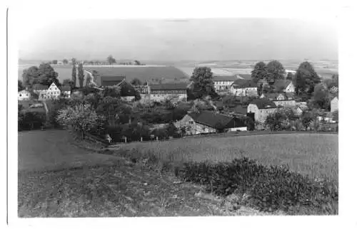 AK, Höckendorf Kr. Dippoldiswalde, Teilansicht, 1957