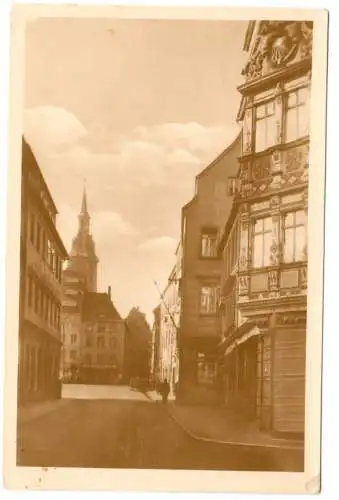 AK, Freiberg Sachs., Weingasse, 1951