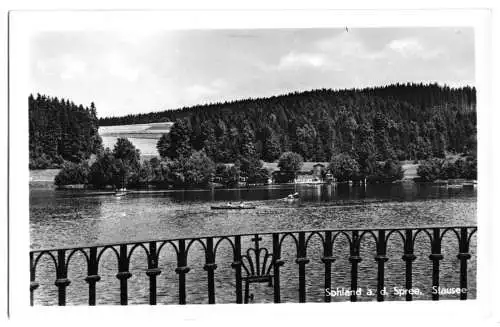 AK, Soland an der Spree, Stausee, 1953