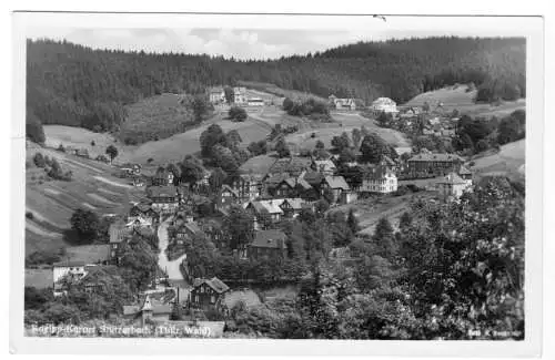 AK, Stützerbach Thür. Wald, Teilansicht, 1957