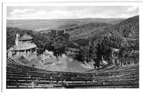 AK, Thale am Harz, Harzer Bergtheater, 1957