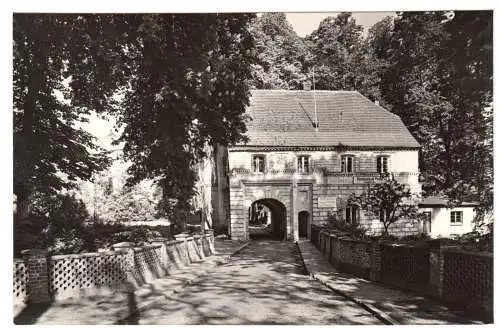 AK, Mirow Meckl., Partie am Torhaus, 1968