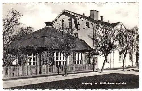 AK, Feldberg Meckl., FDGB-Genesungsheim, 1961