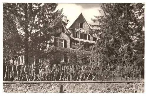 AK, Feldberg Meckl., "Haus Holst", 1970