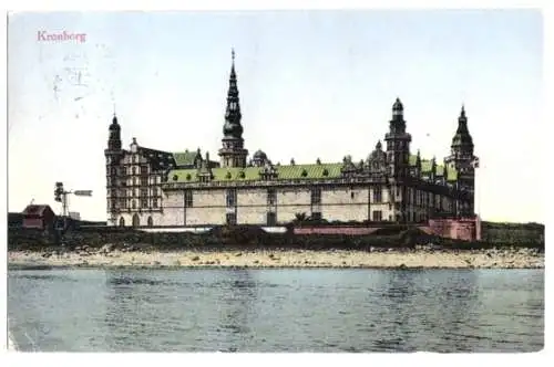 AK, Kronborg, Schloß, 1913