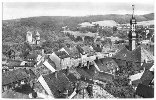 AK, Waldenburg i. Sa., Teilansicht, 1964