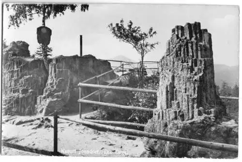 AK, Kurort Jonsdorf, Zittauer Gebirge, Die Orgel, 1959