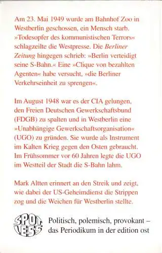Altten, Mark; Die CIA stellt in Berlin die Weichen, 2009
