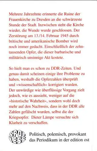 Lämpe, Dieter; Angriff auf Dresdens Tote, 2010