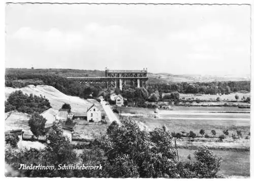 AK, Niederfinow Kr. Eberswalde, Schiffshebewerk, 1962