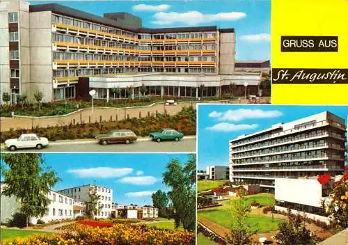 AK, St. Augustin, drei Abb., 1981