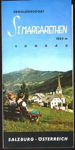 Prospekt, St. Margarethen Salzburg, ca. 1974
