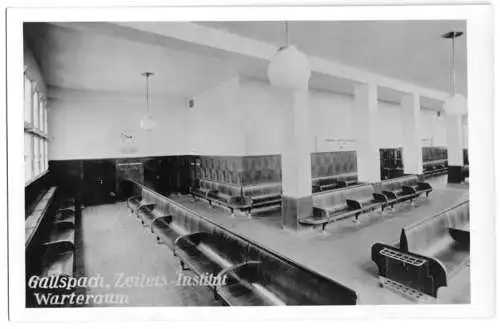 AK, Gallspach, Zeilers-Institut, Warteraum, Echtf. 1936