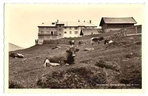 AK, Krimml Salzburg, Sporthotel Gerlosplatte, 1952