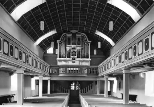 AK, Friedrichroda Thür., Ev.-luth. Kirche St. Blasius, Orgelansicht, 1981