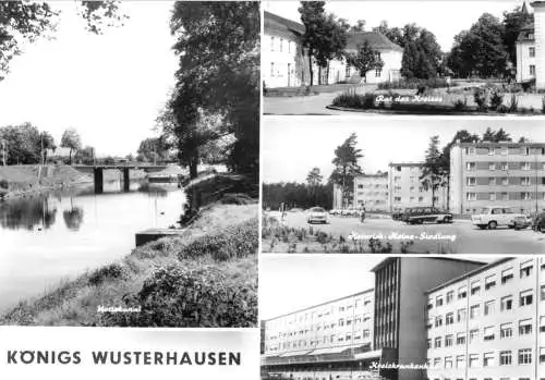 AK, Königs Wusterhausen, vier Abb., 1976