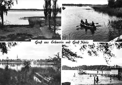 AK, Schwerin in Groß Köris, Kr. Königs Wusterhausen, vier Abb., 1971