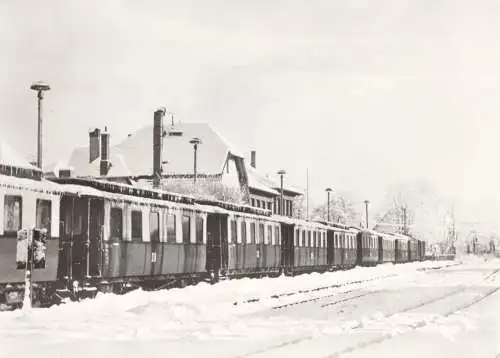 9 AK, Bäderbahn Bad Doberan - Ostseebad Kühlungsborn, 1982