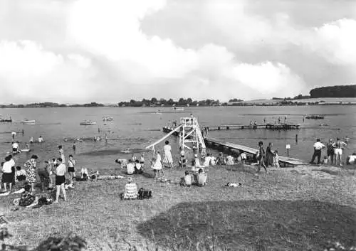 AK, Krakow am See, Badeanstalt, Version 1, 1967